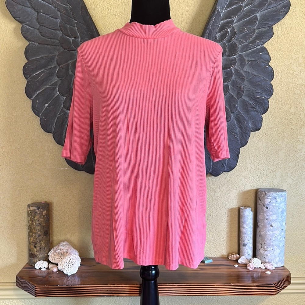 Reitmans Mock Neck Tee Shirt